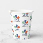 VOEG JE EIGEN LOGO TOE. PAPIEREN BEKERS (Voorkant)