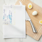 Voeg je eigen mama of oma's favoriete recept toe theedoek (Quarter Fold)