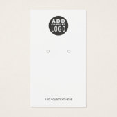 Voeg je eigen merkkaart met eigen Logo toe Visitekaartje (Voorkant)