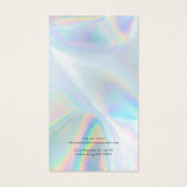 Voeg je eigen merkkaart met eigen Logo toe Visitekaartje (Achterkant)