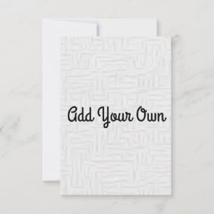 Voeg je eigen object toe - Uitnodiging