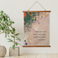 Voeg je eigen offerte Bloemen Poster