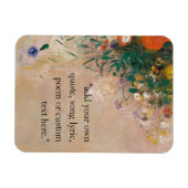 Voeg je eigen offerte toe  Bloemen Magneet (Horizontaal)