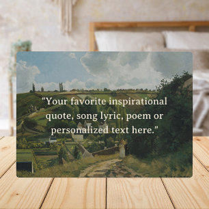 Voeg je eigen offerte toe CottageCore  Fotoplaat