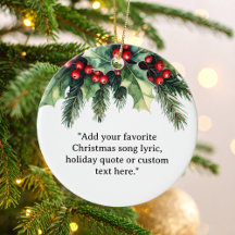 Voeg je eigen offerte toe Kerst Botanische Bloemen