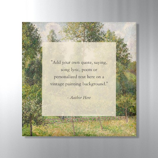 Voeg je eigen offerte toe  landschapsschilderkunst magneet