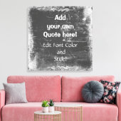 Voeg je eigen offerte toe! Wit Lijst Canvas Afdruk (Insitu (Woonkamer))