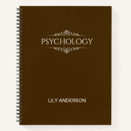 Voeg je eigen onderwerp en naam toe met 2025 Kalen Notitieboek