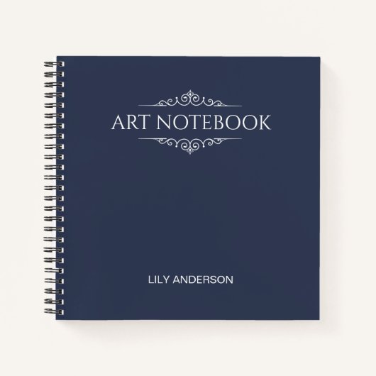 Voeg je eigen onderwerp en naam toe met 2025 Kalen Notitieboek (Voorkant)