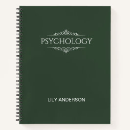 Voeg je eigen onderwerp en naam toe met 2025 Kalen Notitieboek