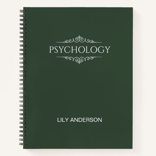 Voeg je eigen onderwerp en naam toe met 2025 Kalen Notitieboek (Voorkant)