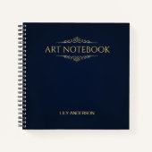 Voeg je eigen onderwerp en naam toe met 2025 Kalen Notitieboek (Voorkant)