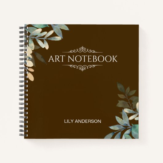 Voeg je eigen onderwerp en naam toe met 2025 Kalen Notitieboek (Voorkant)