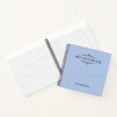 Voeg je eigen onderwerp en naam toe met 2025 Kalen Notitieboek (Binnen)