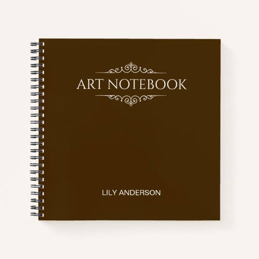 Voeg je eigen onderwerp en naam toe met 2025 Kalen Notitieboek (Voorkant)