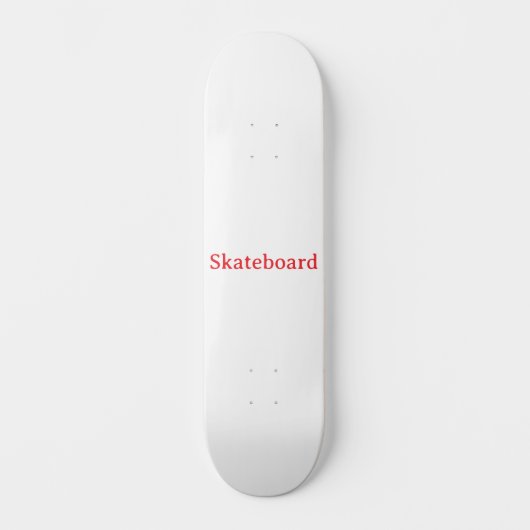 Voeg Je Eigen Ontwerp 8" Skateboard Deck Toe (Voorkant)