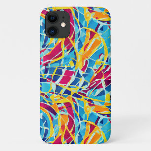 Voeg je eigen patroon toe Schattigee retro jaren 6 Case-Mate iPhone Case