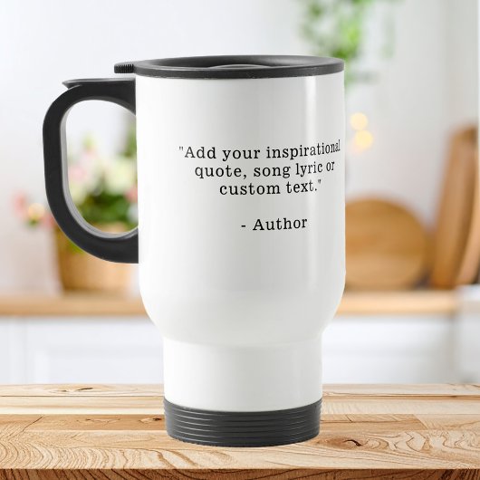 Voeg je eigen prijsopgave toe reisbeker