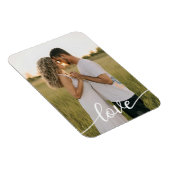 Voeg je eigen romantische liefdesfoto toe magneet (Rechterzijde)