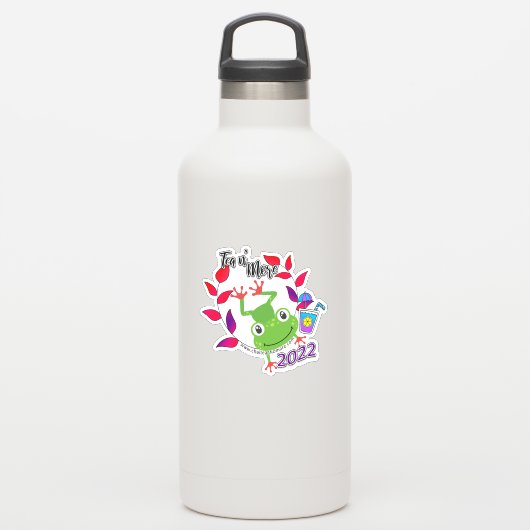 Voeg je eigen speciale actie toe sticker (Waterfles)