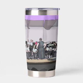 Voeg je eigen tekening of kunstwerk toe aan deze  geïsoleerde drinkbeker