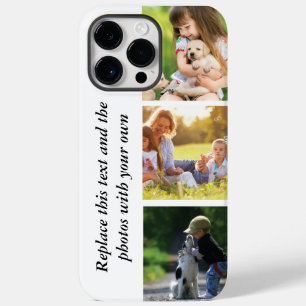 Voeg je eigen tekst en foto's toe Case-Mate iPhone 14 pro max hoesje
