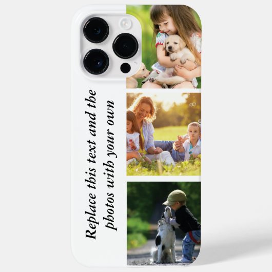Voeg je eigen tekst en foto's toe Case-Mate iPhone case (Achterkant)