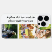 Voeg je eigen tekst en foto's toe Case-Mate iPhone case (Achterkant (horizontaal))