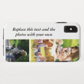 Voeg je eigen tekst en foto's toe Case-Mate iPhone case (Achterkant (horizontaal))