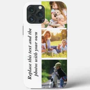 Voeg je eigen tekst en foto's toe Case-Mate iPhone case