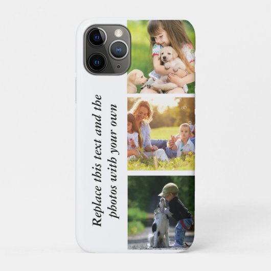 Voeg je eigen tekst en foto's toe Case-Mate iPhone case (Achterkant)