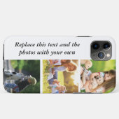 Voeg je eigen tekst en foto's toe Case-Mate iPhone case (Achterkant (horizontaal))