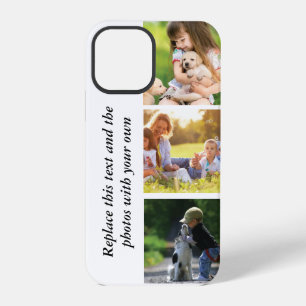 Voeg je eigen tekst en foto's toe iPhone 12 pro hoesje