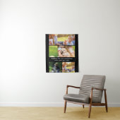 Voeg je eigen tekst en foto's toe wandkleed (In situ)