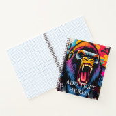 VOEG JE EIGEN TEKST Gorilla toe Notitieboek (Binnen)