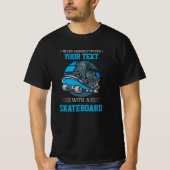 Voeg je eigen tekst nooit te onderschatten toe - S T-shirt (Voorkant)