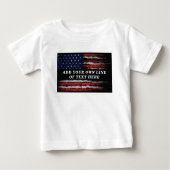 Voeg je eigen tekst toe aan de grijze Amerikaanse (Voorkant)