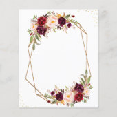 voeg je eigen tekst toe aan de waterverf van Burgu (Voorkant)