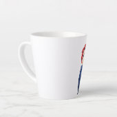 Voeg je eigen tekst toe aan rosie de klinker latte mok (Linkerhoek)