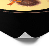 Voeg je eigen tekst toe  Audubon Birds Oriole Poster (Hoek)