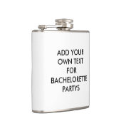 Voeg je eigen tekst toe Bachelorette Heupfles (Rechts)