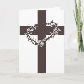 VOEG JE EIGEN TEKST TOE Christelijke groet Kaart (Voorkant)