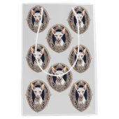 voeg je eigen tekst toe medium cadeauzakje (Voorkant)