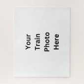Voeg je eigen treinfoto toe legpuzzel (Verticaal)
