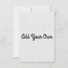 Voeg je eigen uitnodiging toe