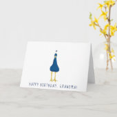 Voeg je eigen vingerafdruk toe Pauw staart Kaart (Gele Bloem)