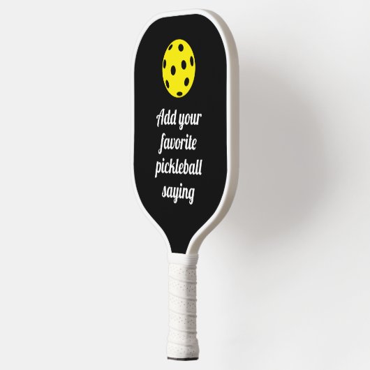 Voeg je eigen winkelslagtang toe pickleball paddle (Links)