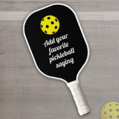 Voeg je eigen winkelslagtang toe pickleball paddle