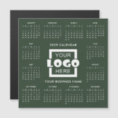 Voeg je eigen zakelijke Logo 2025 kalender toe | M (Voorkant / Achterkant)