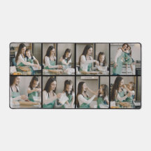 Voeg je familie Afbeeldingen in acht foto collage